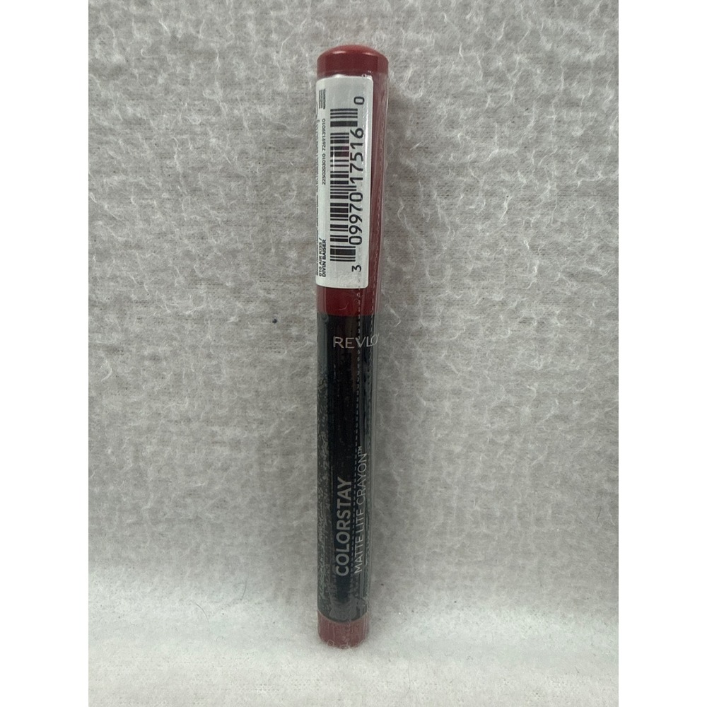 Revlon ColorStay Matte Lite Crayon 010 Air Kiss Red Lip Pencil 0.049oz New